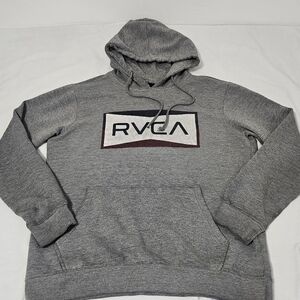 RVCA Heather Gray Men's Hoodie Medium